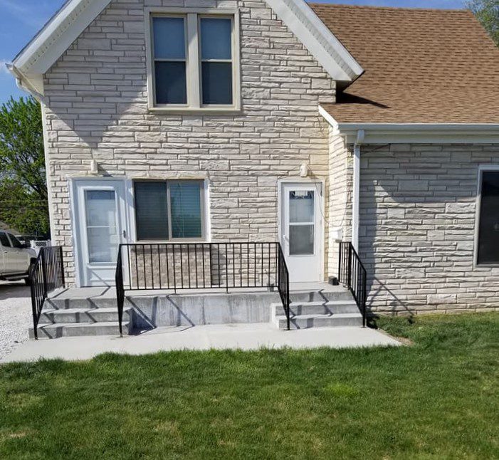 Residential Metal Railing Hastings, Nebraska