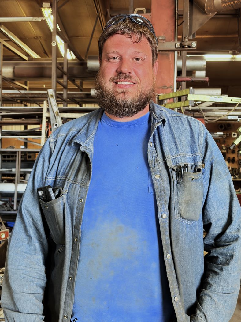 Travis Devore, Richweld Metal Shop Lead